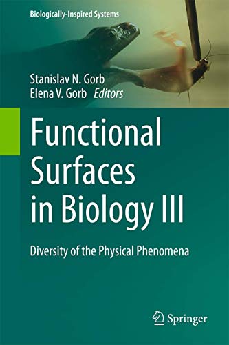 Stock image for FUNCTIONAL SURFACES IN BIOLOGY III (2934147648/04.06.2018) for sale by Basi6 International
