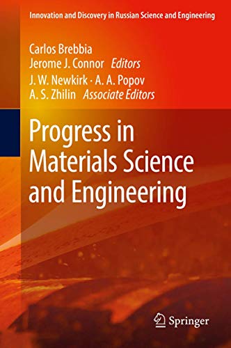 Imagen de archivo de Progress in Materials Science and Engineering. a la venta por Gast & Hoyer GmbH