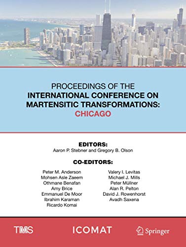 9783319769677: International Conference on Martensitic Transformations: Chicago