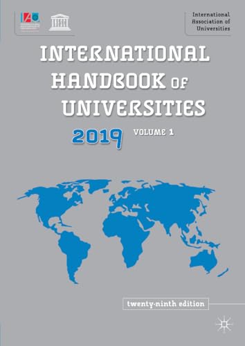 Beispielbild fr International Handbook of Universities 2019 zum Verkauf von SecondSale