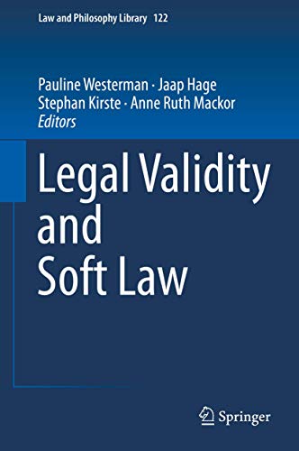 9783319775210: Legal Validity and Soft Law (Law and Philosophy Library, 122)
