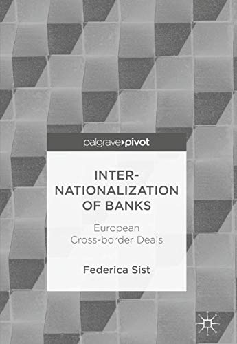 9783319782768: Internationalization of Banks: European Cross-border Deals