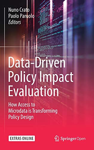 9783319784601: Data-Driven Policy Impact Evaluation: How Access to Microdata is Transforming Policy Design