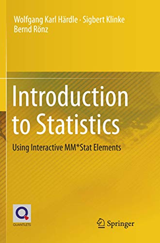 9783319792378: Introduction to Statistics: Using Interactive MM*Stat Elements