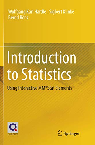 Stock image for Introduction to Statistics: Using Interactive MM*Stat Elements for sale by Lucky's Textbooks