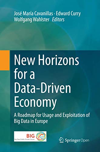 Imagen de archivo de New Horizons for a Data-Driven Economy: A Roadmap for Usage and Exploitation of Big Data in Europe a la venta por Reuseabook