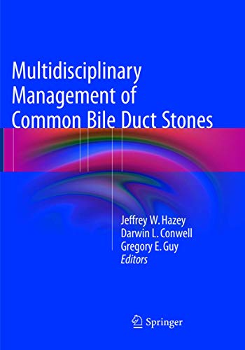 Stock image for Multidisciplinary Management of Common Bile Duct Stones for sale by Revaluation Books