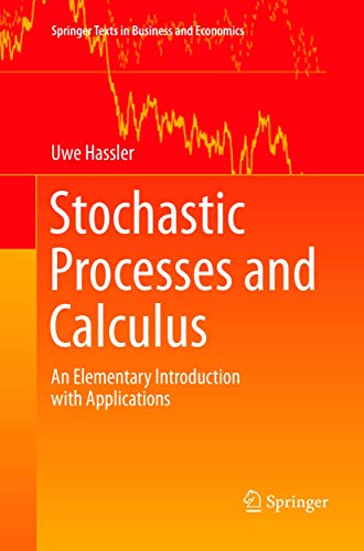 9783319794822: Stochastic Processes and Calculus: An Elementary Introduction with Applications