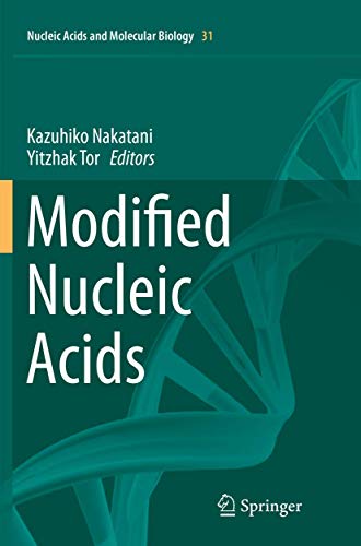 Stock image for Modified Nucleic Acids (Nucleic Acids and Molecular Biology, 31) for sale by Lucky's Textbooks