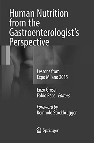 9783319807898: Human Nutrition from the Gastroenterologists Perspective: Lessons from Expo Milano 2015