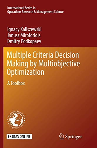 Stock image for Multiple Criteria Decision Making by Multiobjective Optimization : A Toolbox for sale by Ria Christie Collections