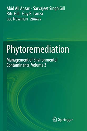 Imagen de archivo de Phytoremediation: Management of Environmental Contaminants, Volume 3 a la venta por Big River Books