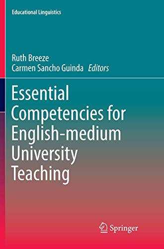 Stock image for Essential Competencies for English-medium University Teaching (Educational Linguistics, 27) for sale by GF Books, Inc.