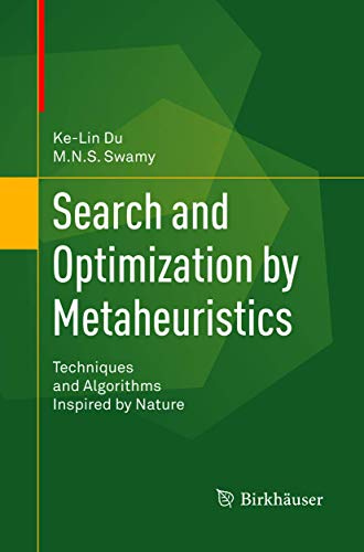 Stock image for Search and Optimization by Metaheuristics: Techniques and Algorithms Inspired by Nature for sale by Lucky's Textbooks