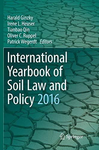 Beispielbild fr International Yearbook of Soil Law and Policy 2016 zum Verkauf von HPB-Red