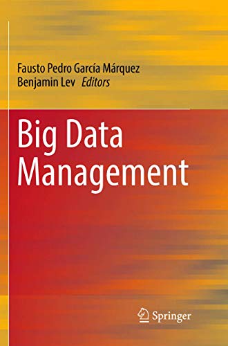 Beispielbild fr Big Data Management zum Verkauf von Textbooks_Source