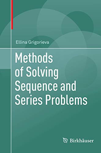 Imagen de archivo de Methods of Solving Sequence and Series Problems a la venta por TextbookRush