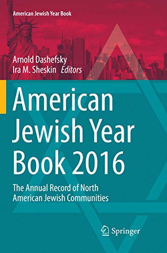 Stock image for American Jewish Year Book 2016: The Annual Record of North American Jewish Communities (American Jewish Year Book, 116) for sale by Lucky's Textbooks