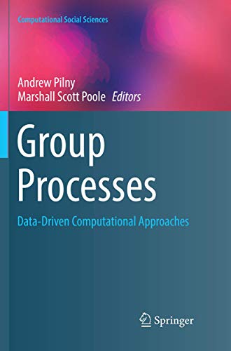 9783319840536: Group Processes: Data-Driven Computational Approaches