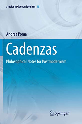 Stock image for Cadenzas : Philosophical Notes for Postmodernism for sale by Books Puddle
