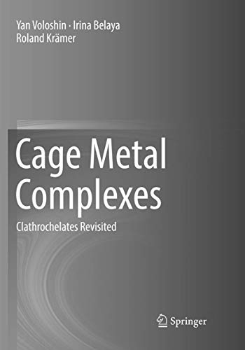 Imagen de archivo de Cage Metal Complexes: Clathrochelates Revisited a la venta por dsmbooks