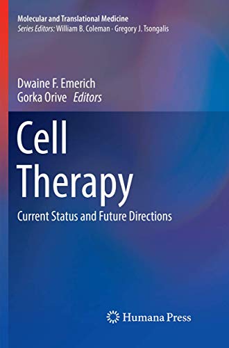 9783319860893: Cell Therapy: Current Status and Future Directions (Molecular and Translational Medicine)