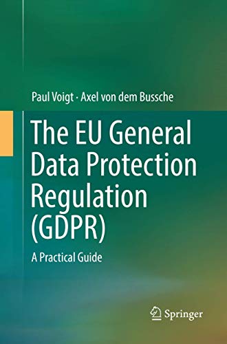 Stock image for The EU General Data Protection Regulation (GDPR): A Practical Guide for sale by Book Deals