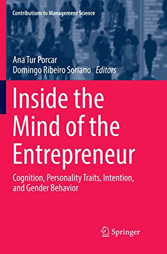 9783319873169: Inside the Mind of the Entrepreneur: Cognition, Personality Traits, Intention, and Gender Behavior