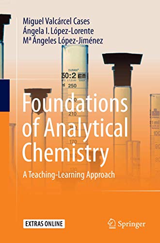 Stock image for Foundations of Analytical Chemistry : A Teaching?Learning Approach for sale by Books Puddle