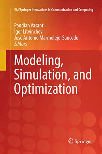 9783319889566: Modeling, Simulation, and Optimization