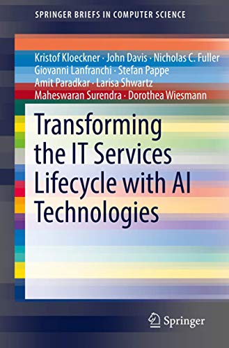 Stock image for Transforming the It Services Lifecycle With Ai Technologies for sale by Revaluation Books