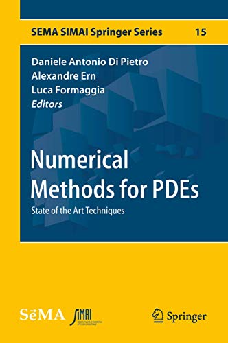 9783319946757: Numerical Methods for PDEs (SEMA SIMAI Springer Series, 15)