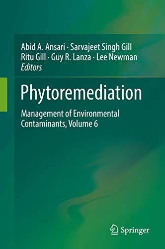Imagen de archivo de Phytoremediation : Management of Environmental Contaminants, Volume 6 a la venta por Buchpark