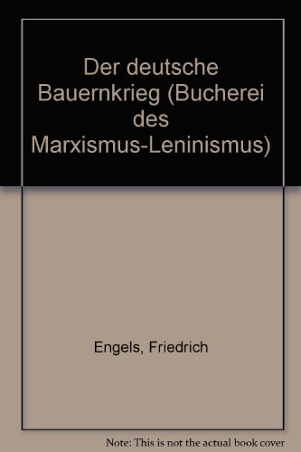 Beispielbild fr Der deutsche Bauernkrieg zum Verkauf von medimops