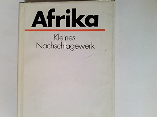 Beispielbild fr Afrika: Kleines Nachschlagewerk zum Verkauf von Ammareal