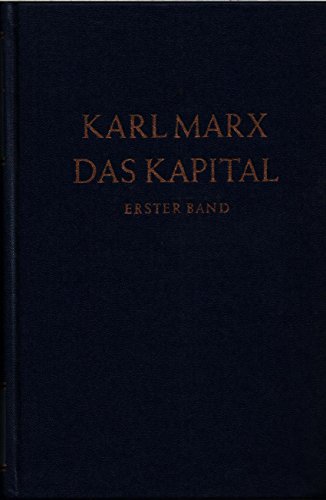 9783320007492: Das Kapital - Kritik der politischen konomie