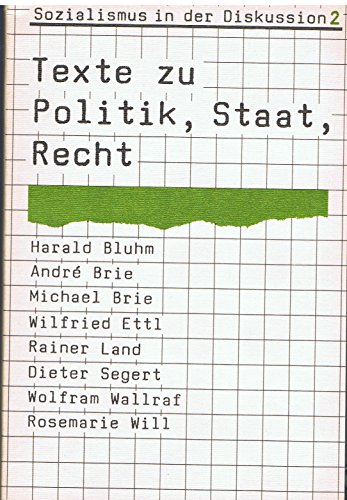 9783320015602: Texte zu Politik, Staat, Recht