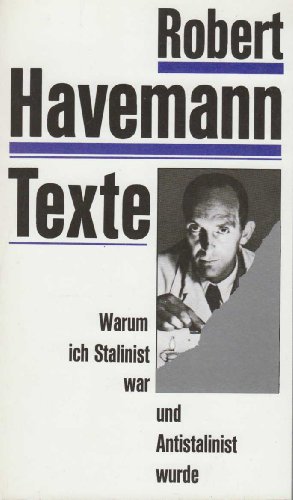 Beispielbild fr Warum ich Stalinist war und Antistalinist wurde zum Verkauf von medimops