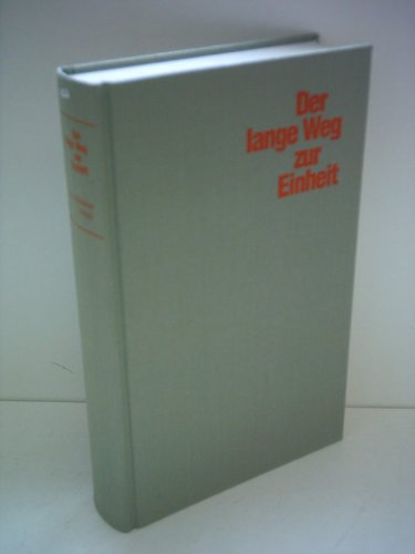 9783320018139: Der Lange Weg zur Einheit: Studien zum Transformationsprozess in Ostdeutschland (German Edition)
