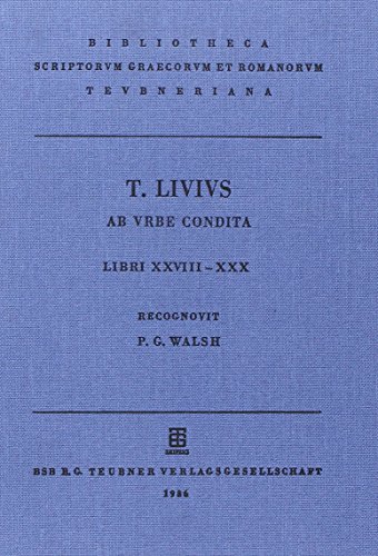 9783322002693: Livi, Titi, ab urbe condita: Libri XXVIII-XXX
