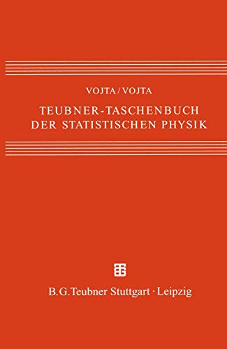 Beispielbild fr Teubner-Taschenbuch der statistischen Physik zum Verkauf von book-link