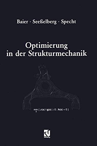 Imagen de archivo de Optimierung in der Strukturmechanik a la venta por Chiron Media