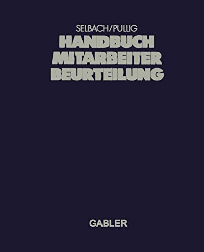 Imagen de archivo de Handbuch Mitarbeiterbeurteilung a la venta por Revaluation Books