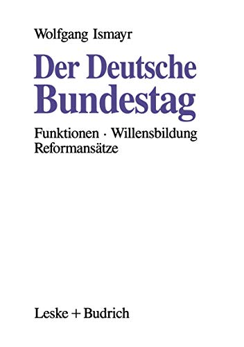 9783322926265: Der Deutsche Bundestag (German Edition)