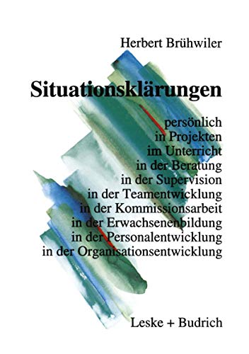Stock image for Situationsklrungen (German Edition) for sale by Lucky's Textbooks