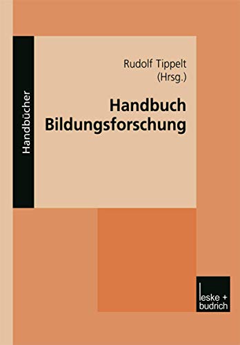 Beispielbild fr Handbuch Bildungsforschung (German Edition) zum Verkauf von Fachbuch-Versandhandel