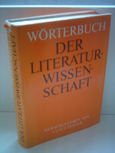 Stock image for W rterbuch der Literaturwissenschaft for sale by WorldofBooks