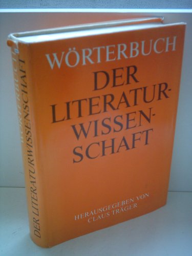 9783323000155: Wörterbuch der Literaturwissenschaft (German Edition)