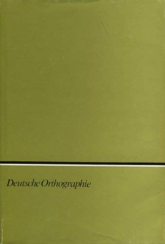 Deutsche Orthographie (German Edition) (9783323000841) by Nerius, Dieter