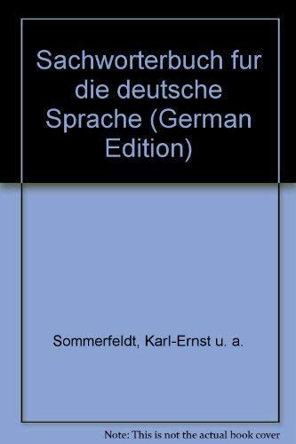 Imagen de archivo de Sachwrterbuch fr die deutsche Sprache. a la venta por Bernhard Kiewel Rare Books